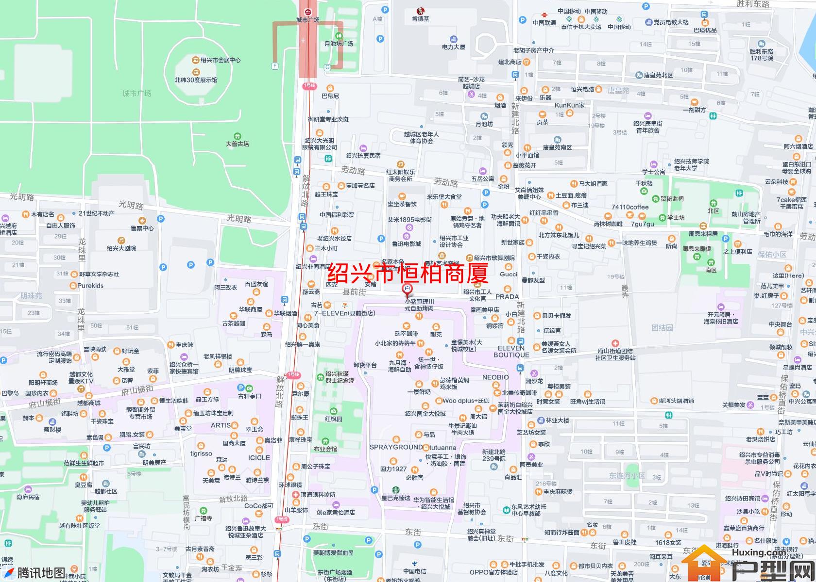 恒柏商厦小区 - 户型网