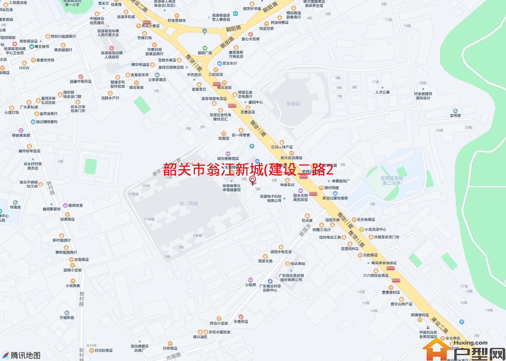 翁江新城(建设二路283号)小区 - 户型网