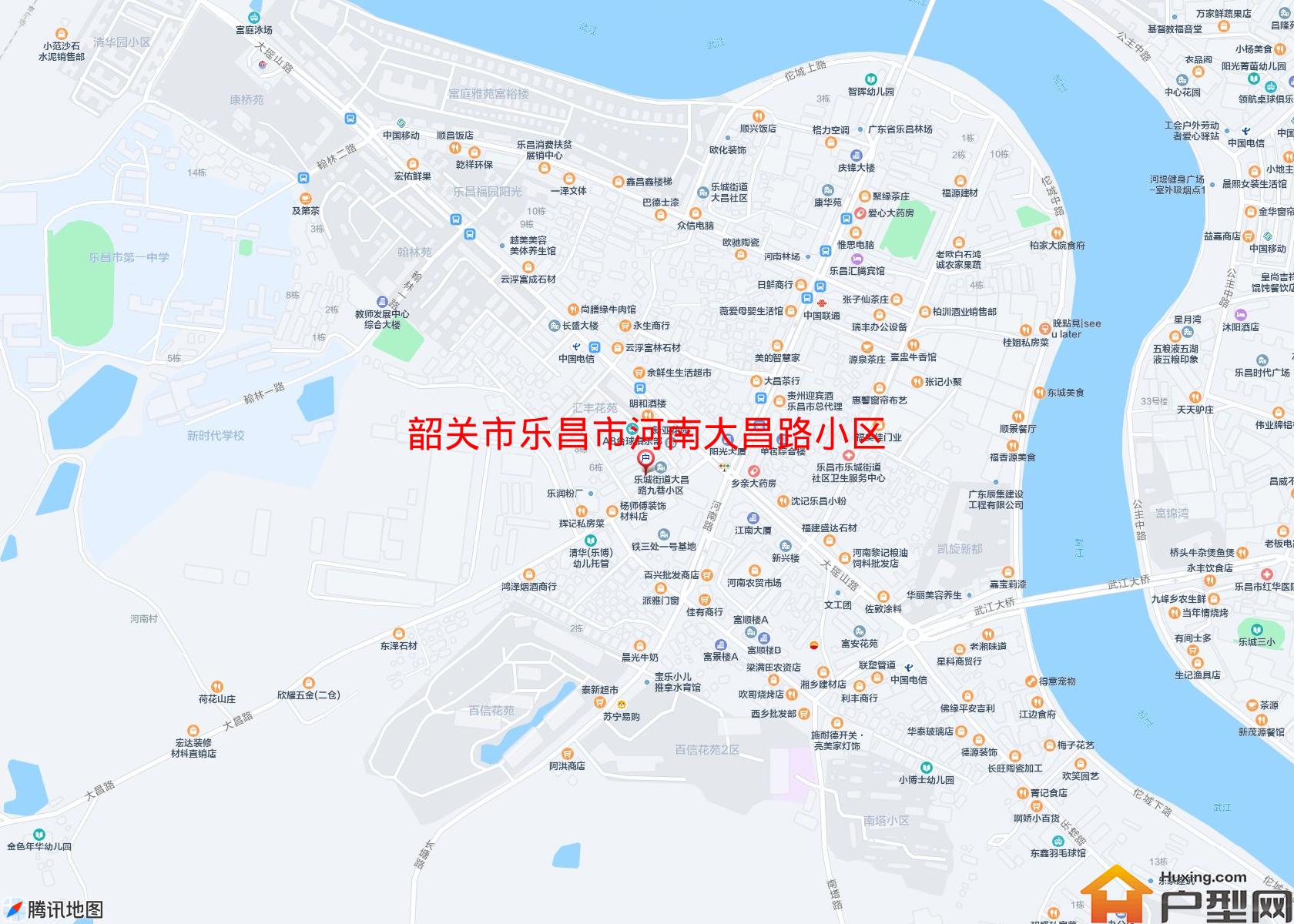 乐昌市河南大昌路小区(大昌路226号)小区 - 户型网
