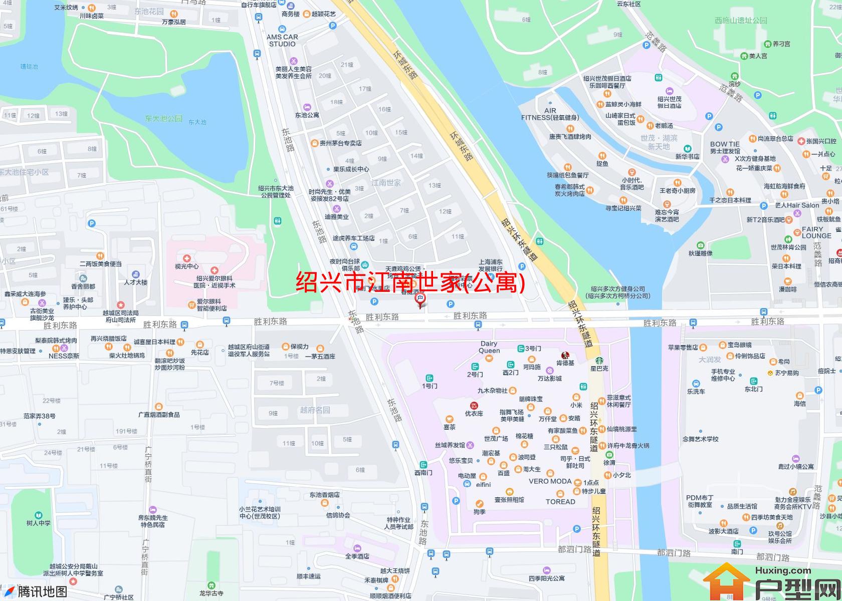 江南世家(公寓)小区 - 户型网