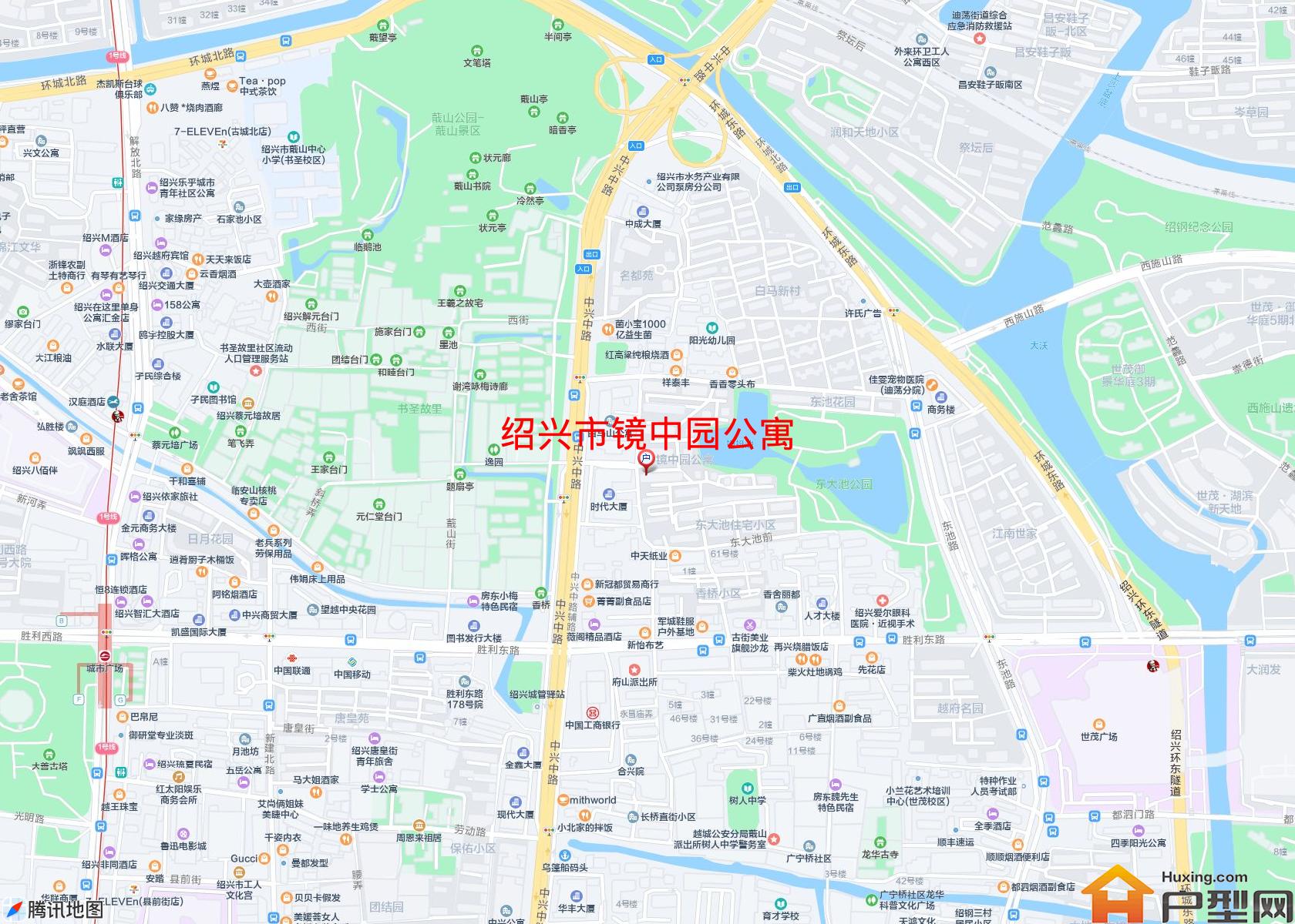 镜中园公寓小区 - 户型网