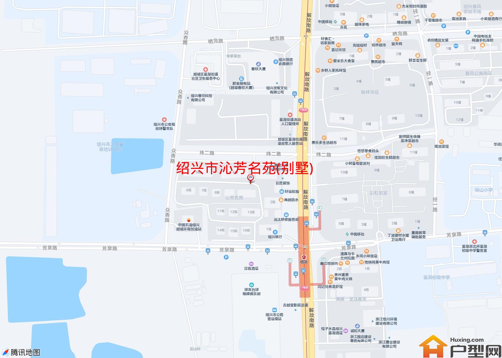 沁芳名苑(别墅)小区 - 户型网