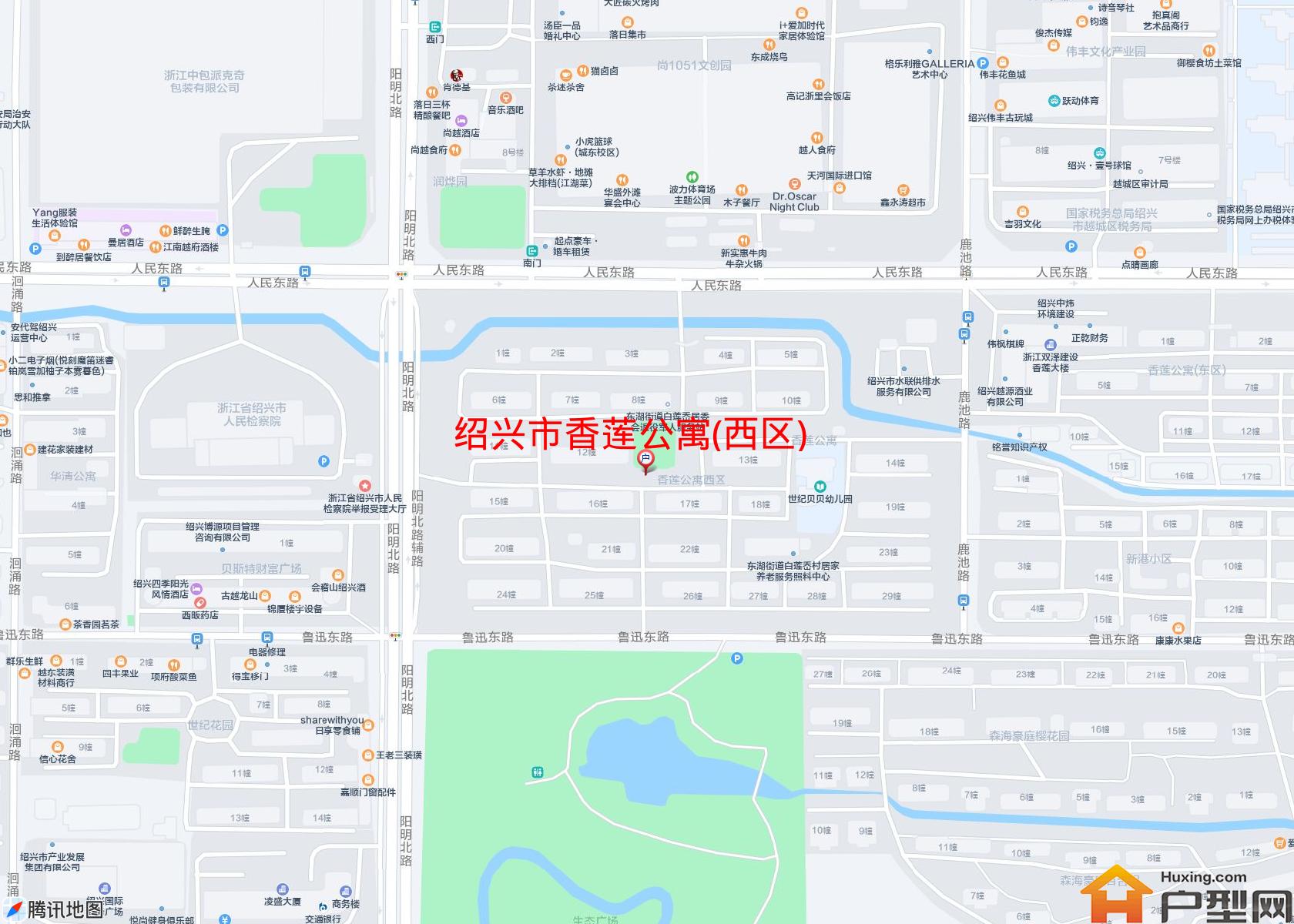 香莲公寓(西区)小区 - 户型网