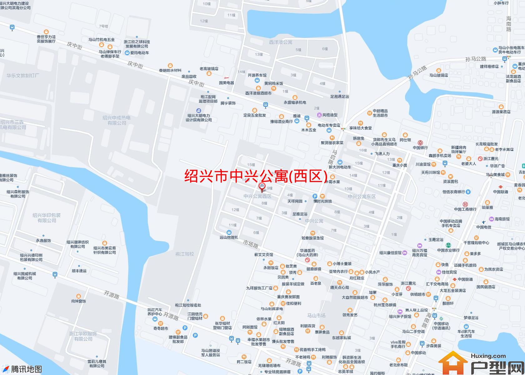 中兴公寓(西区)小区 - 户型网