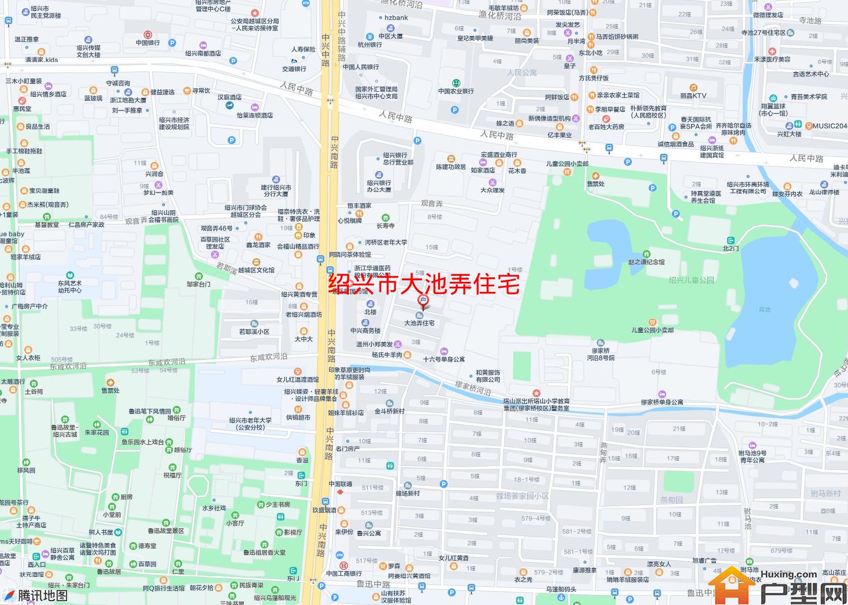大池弄住宅小区 - 户型网