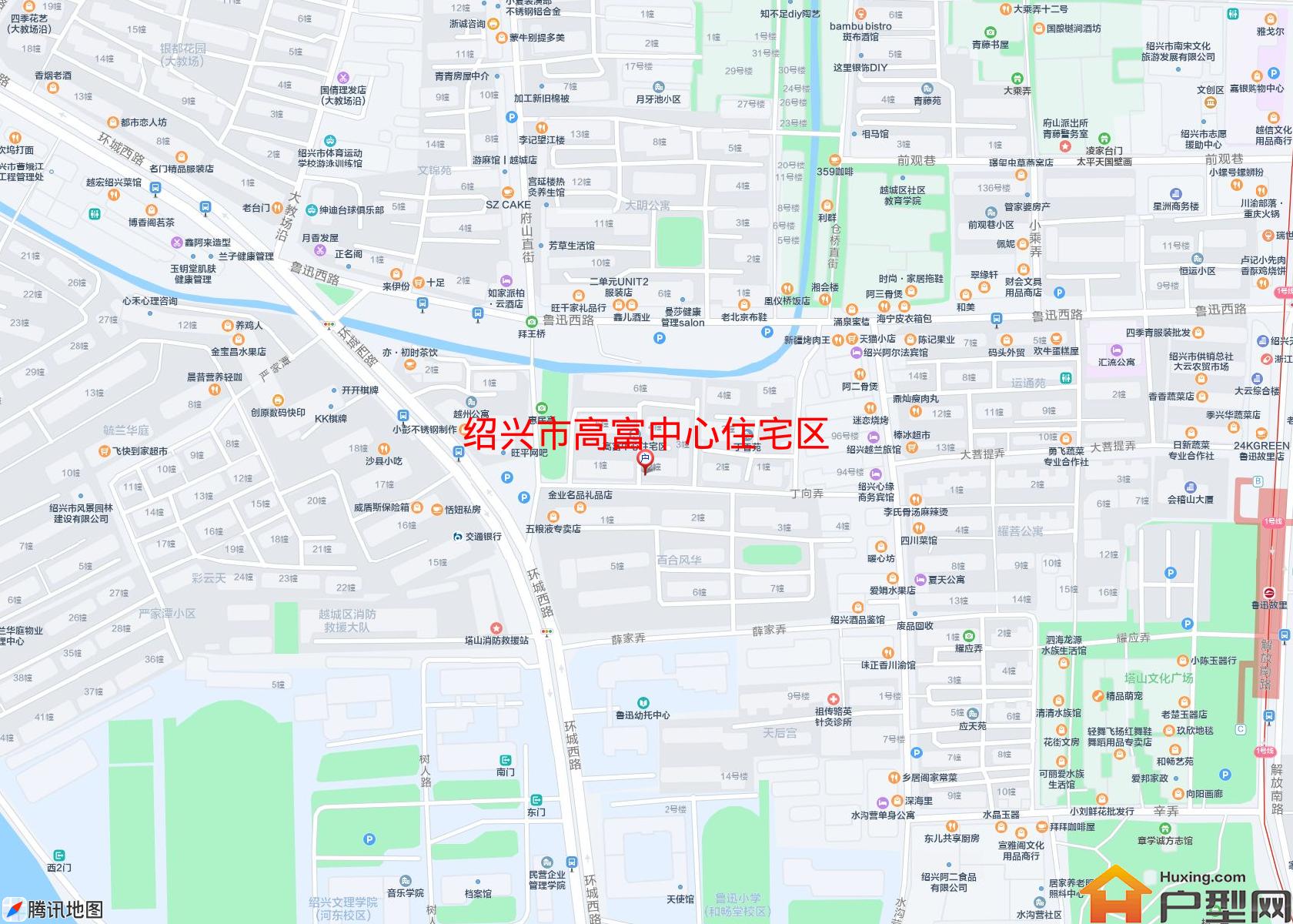 高富中心住宅区小区 - 户型网