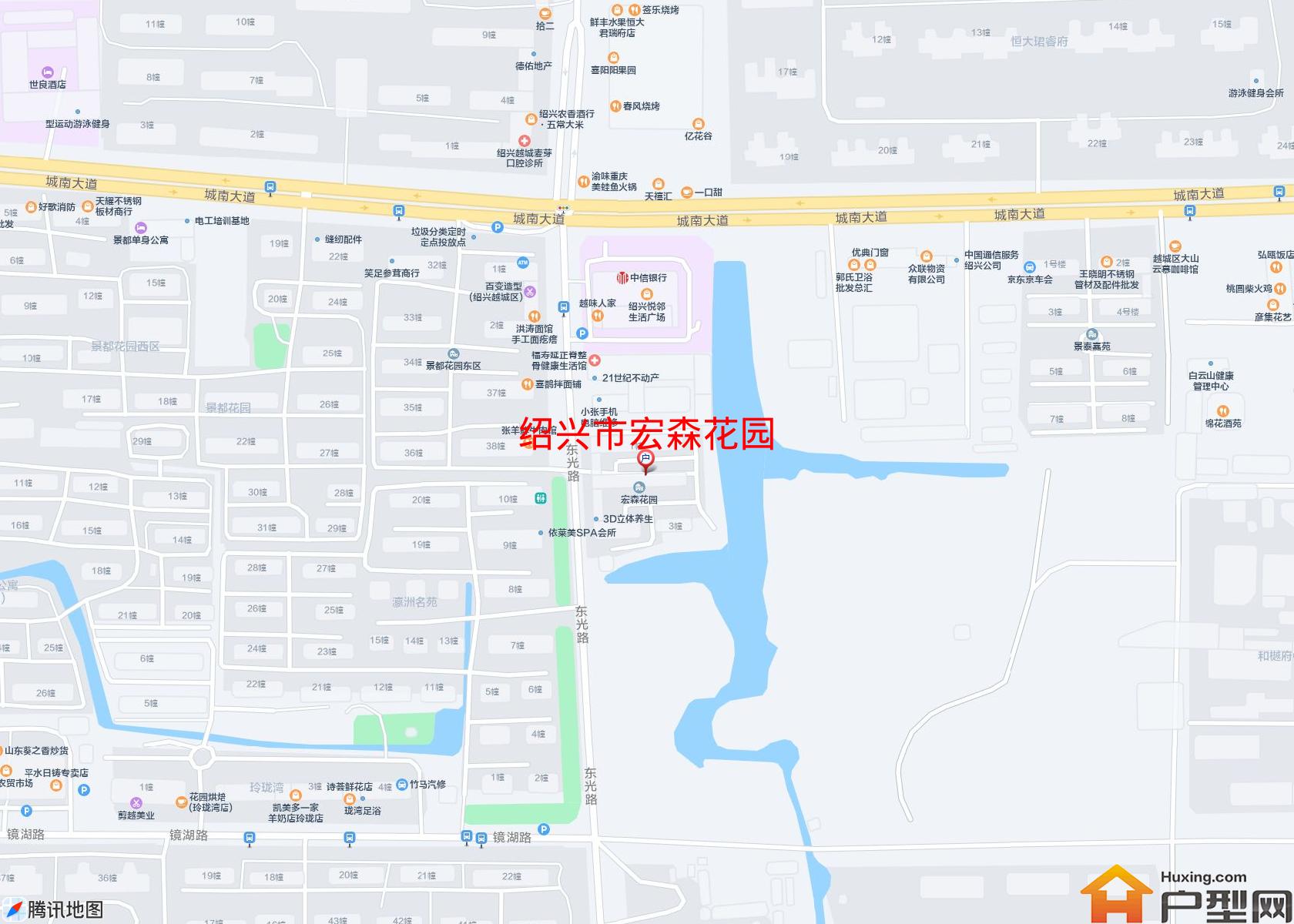 宏森花园小区 - 户型网