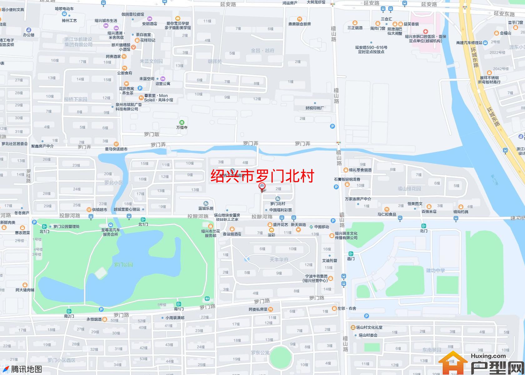罗门北村小区 - 户型网