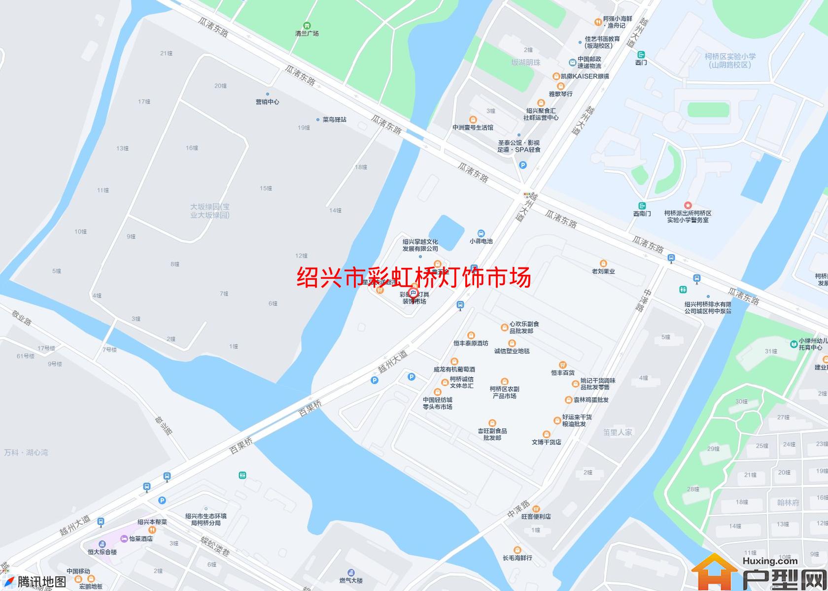 彩虹桥灯饰市场小区 - 户型网