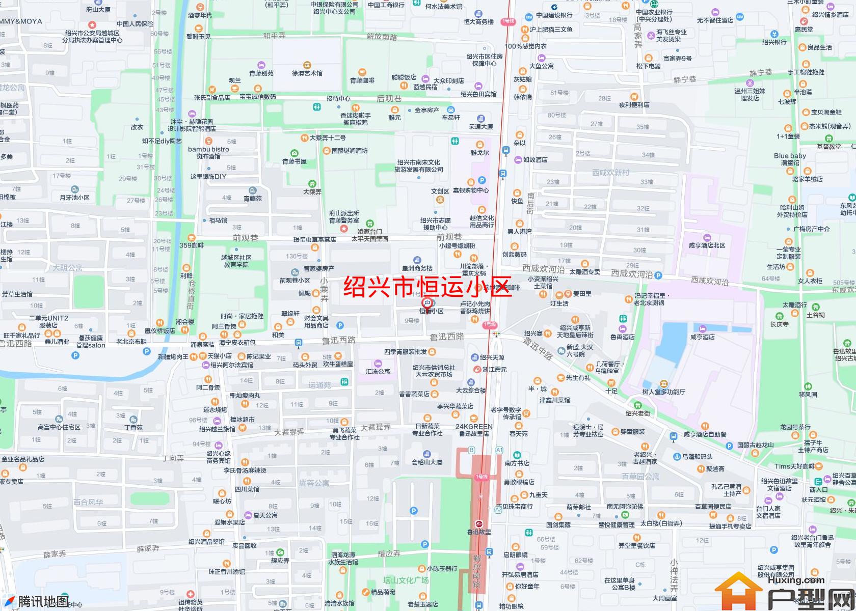 恒运小区小区 - 户型网