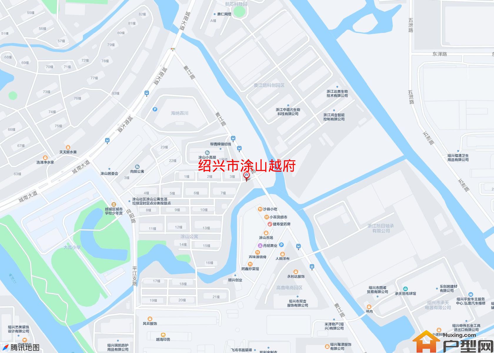 涂山越府小区 - 户型网