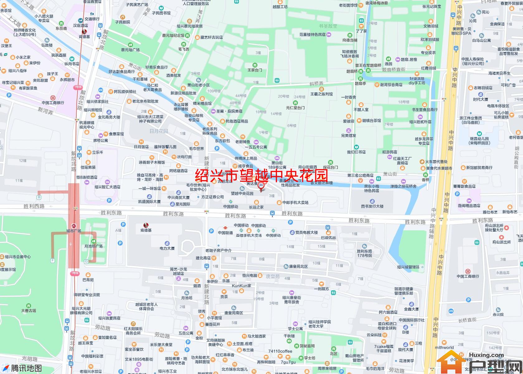 望越中央花园小区 - 户型网