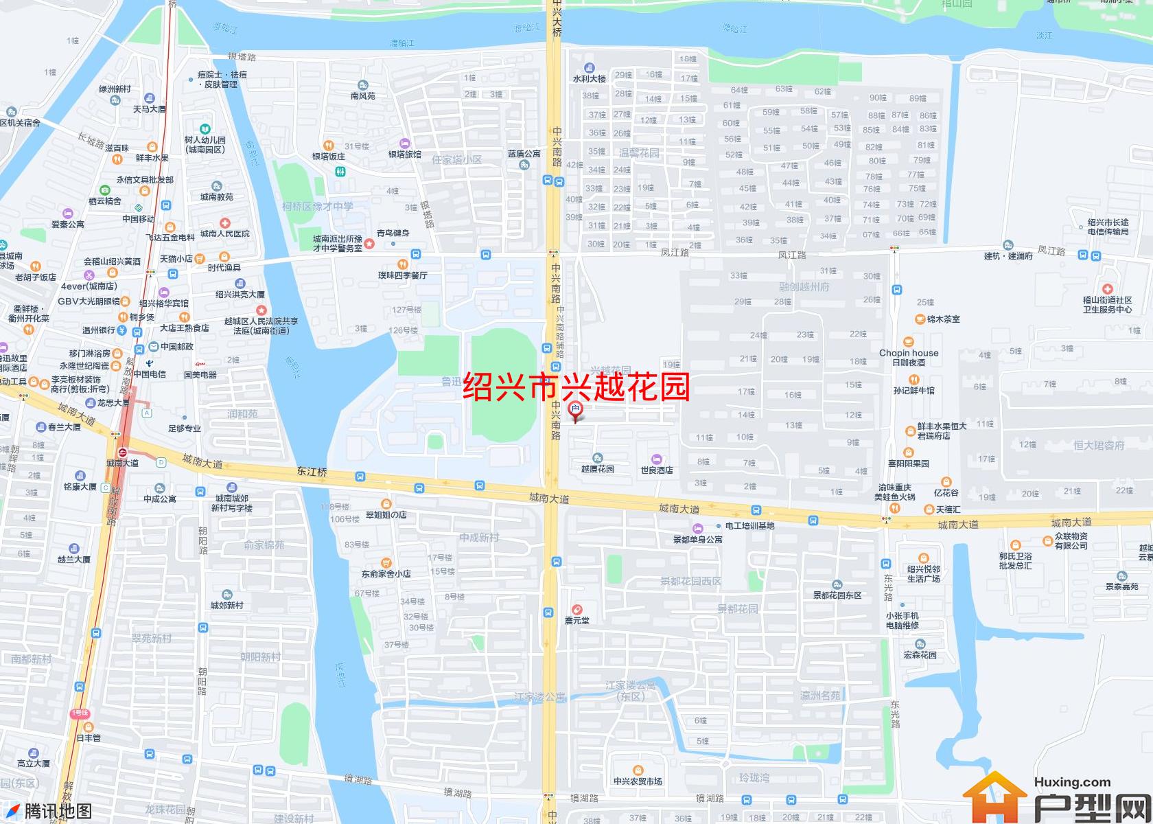 兴越花园小区 - 户型网