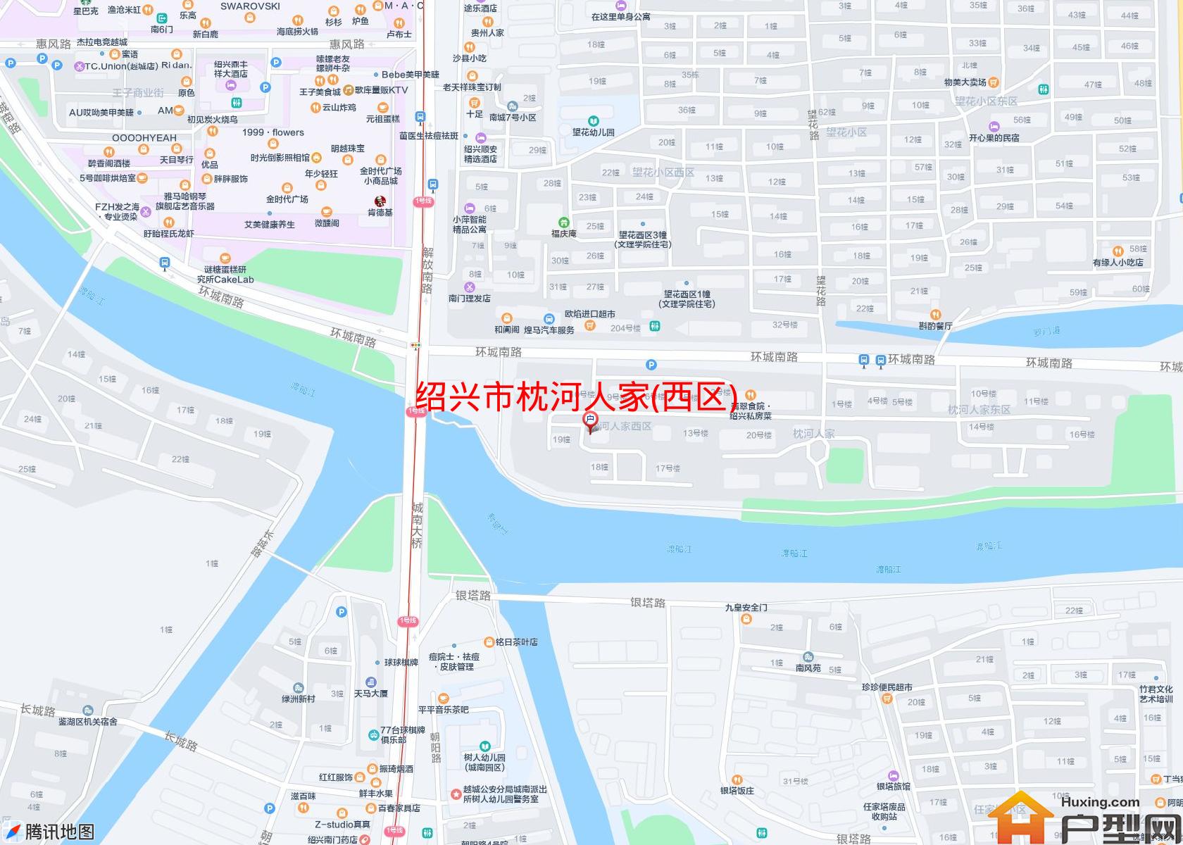枕河人家(西区)小区 - 户型网