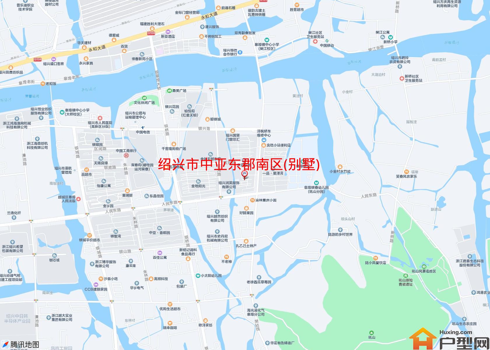 中亚东郡南区(别墅)小区 - 户型网