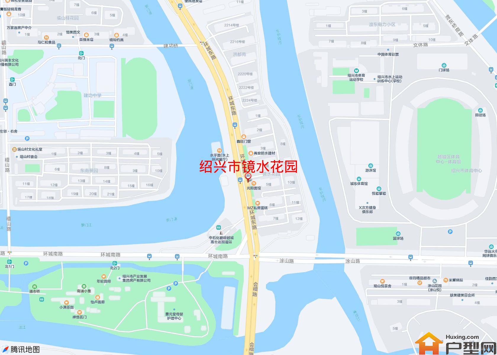 镜水花园小区 - 户型网