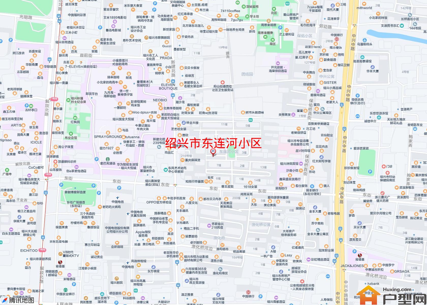 东连河小区小区 - 户型网