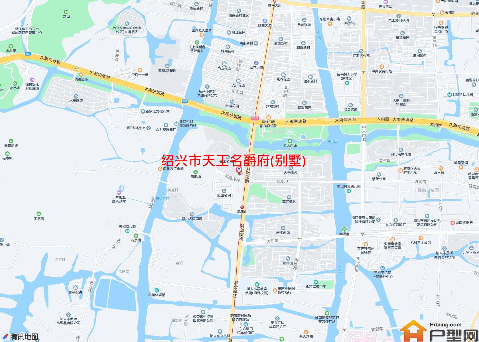 天工名爵府(别墅)小区 - 户型网