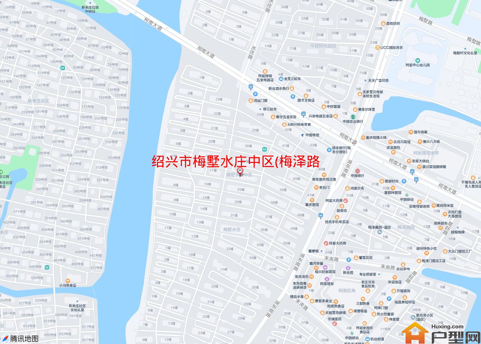 梅墅水庄中区(梅泽路)小区 - 户型网