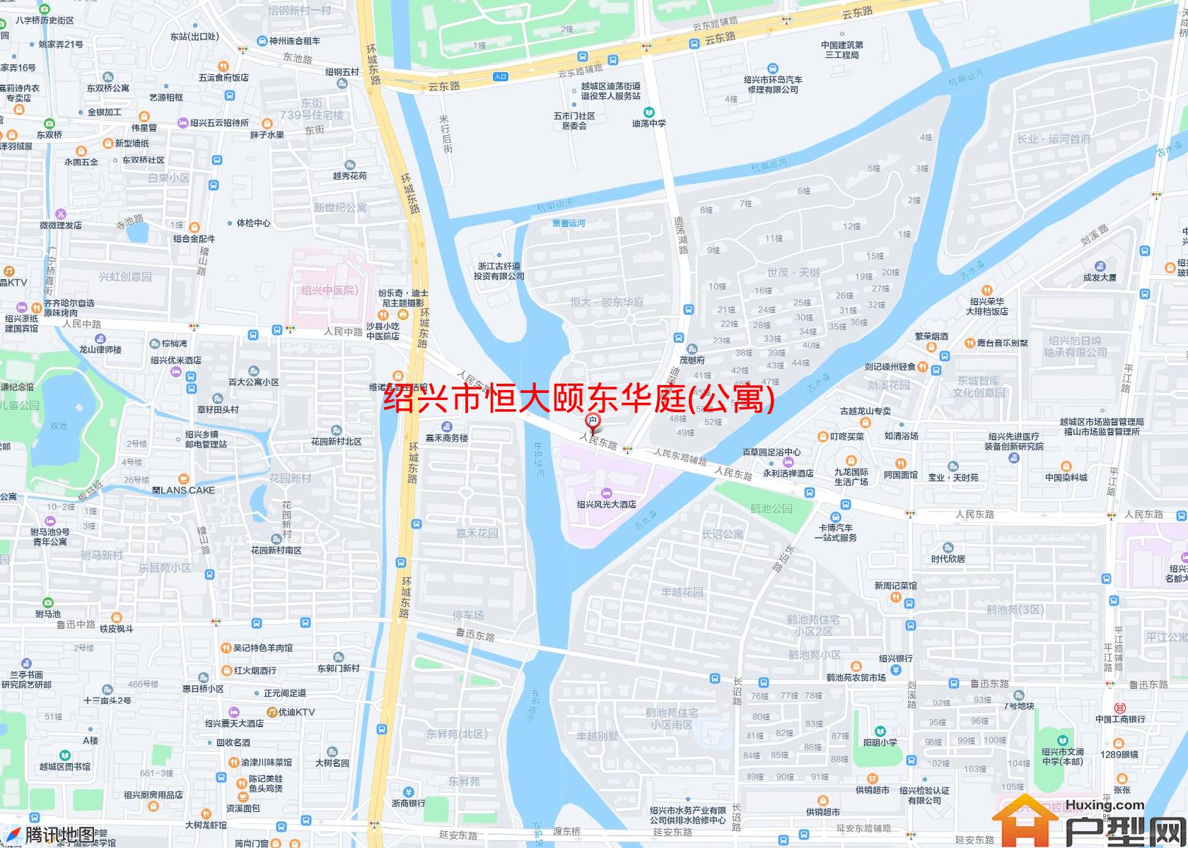 恒大颐东华庭(公寓)小区 - 户型网