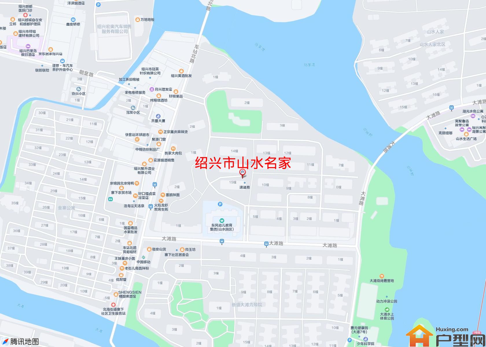 山水名家小区 - 户型网