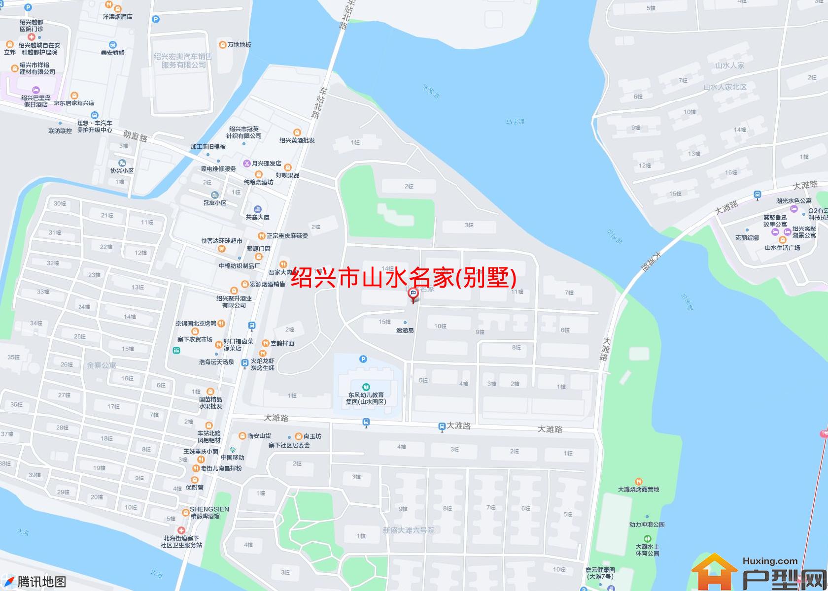 山水名家(别墅)小区 - 户型网