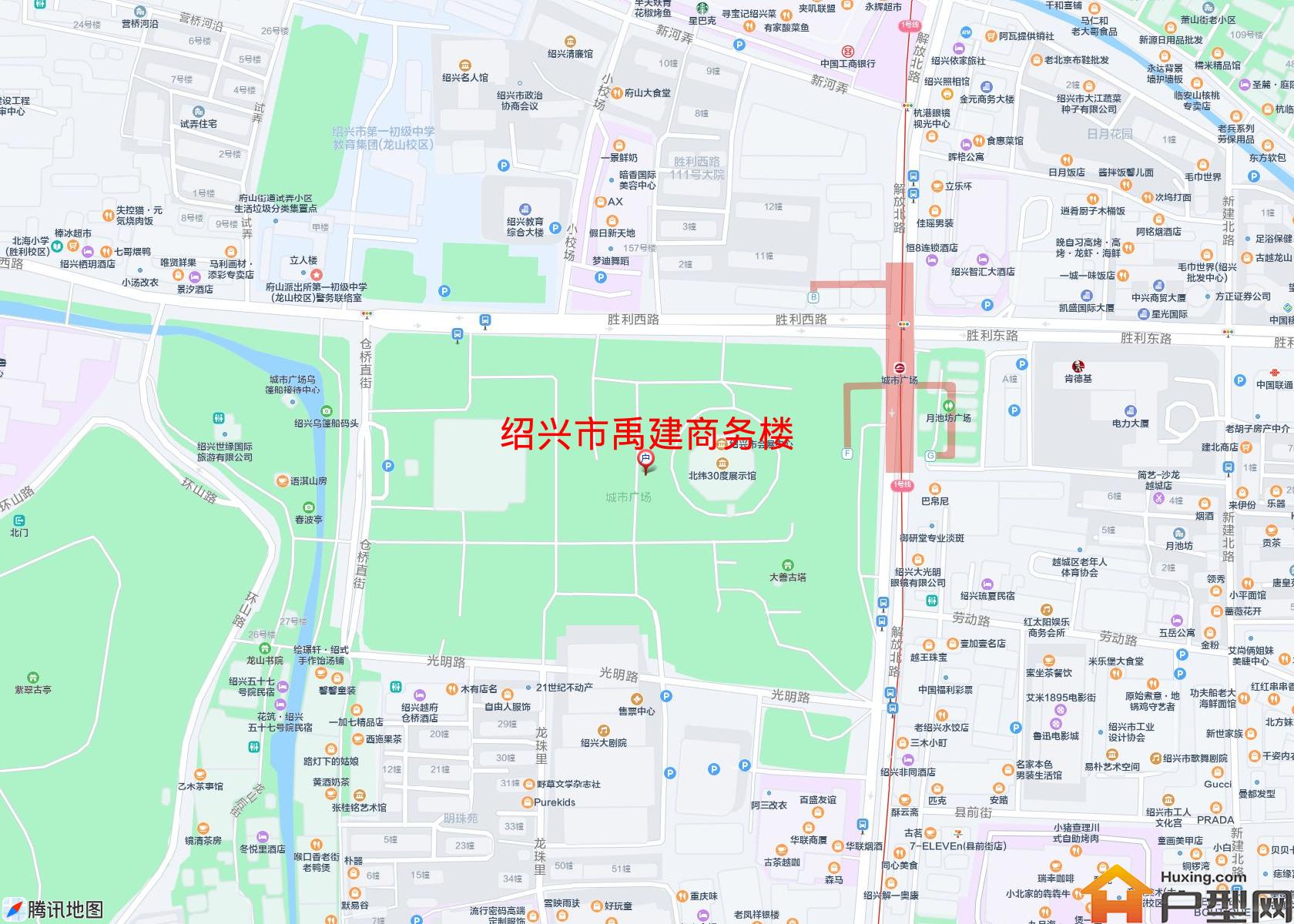 禹建商务楼小区 - 户型网