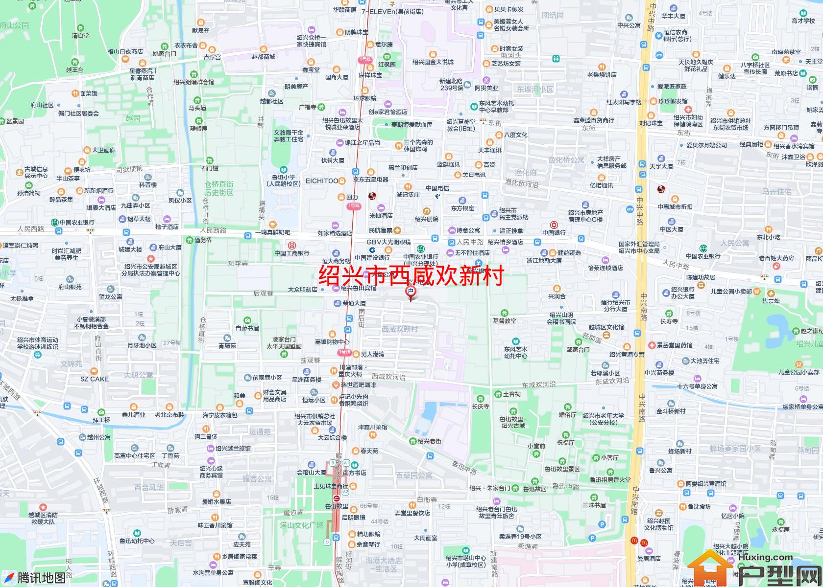 西咸欢新村小区 - 户型网