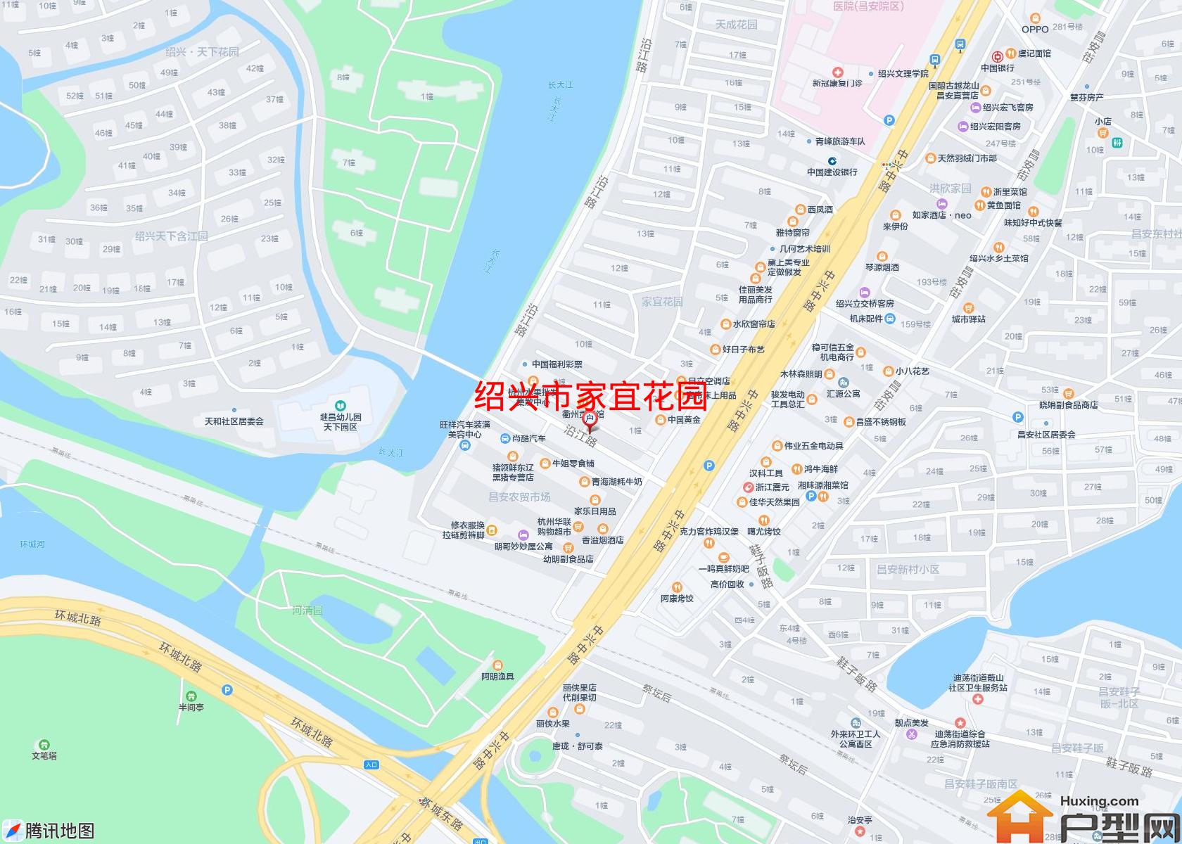 家宜花园小区 - 户型网