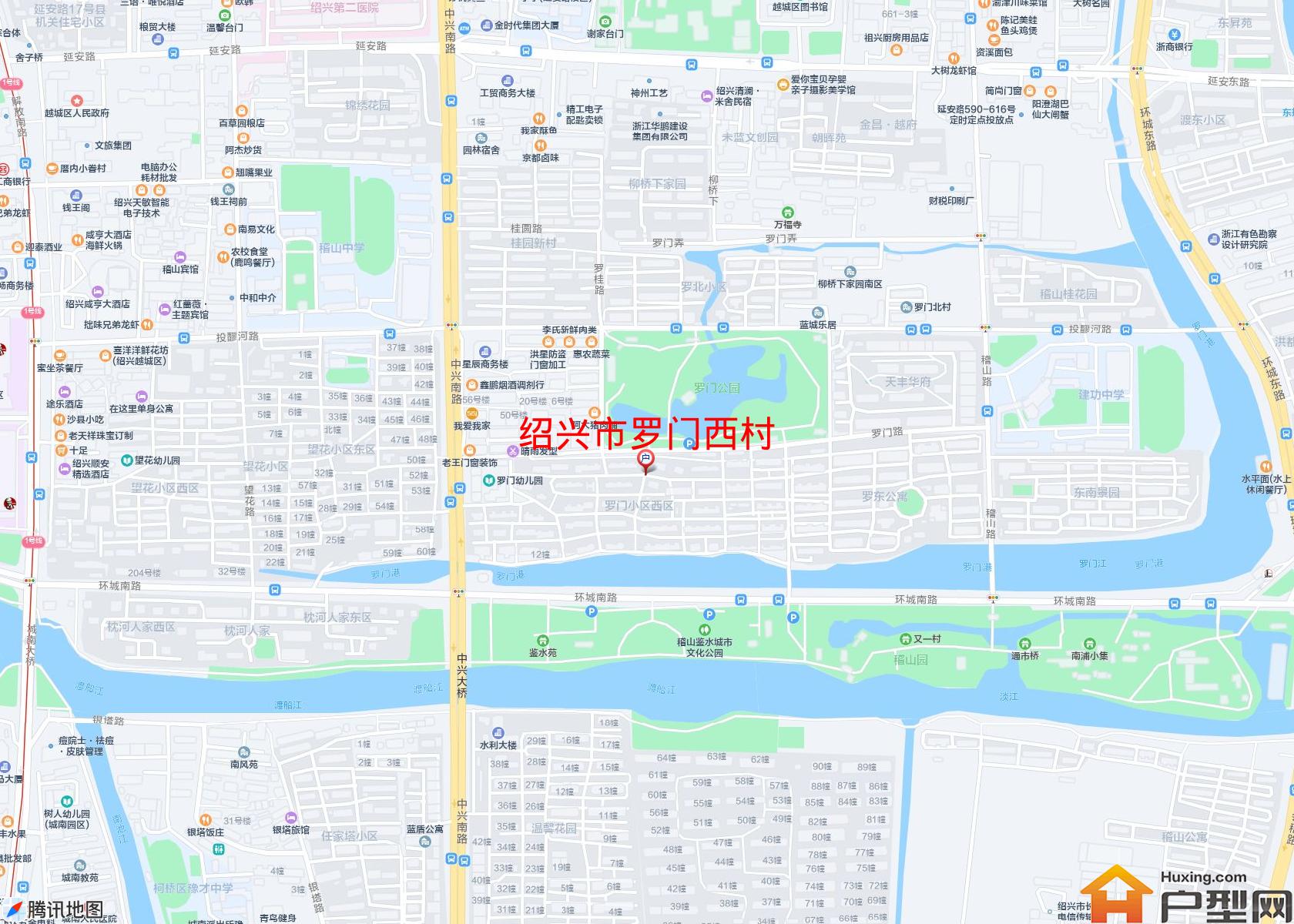 罗门西村小区 - 户型网