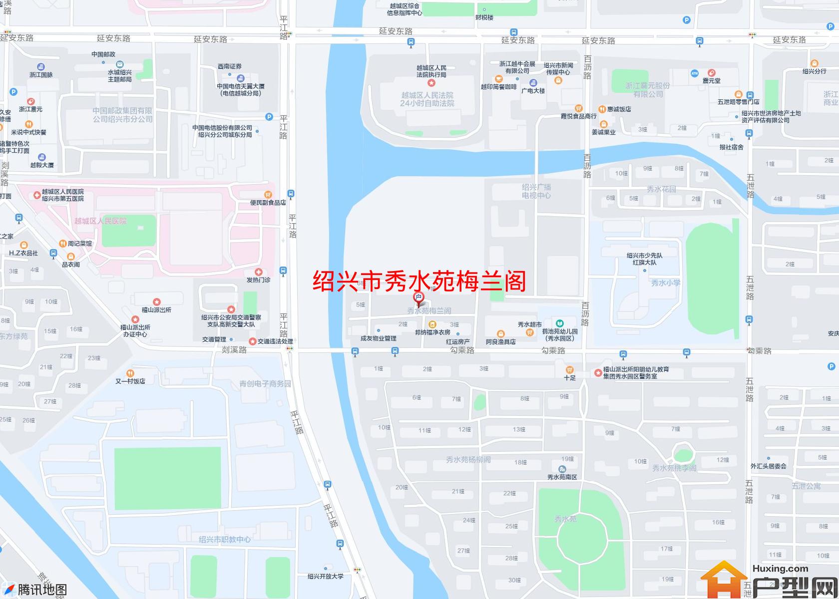 秀水苑梅兰阁小区 - 户型网