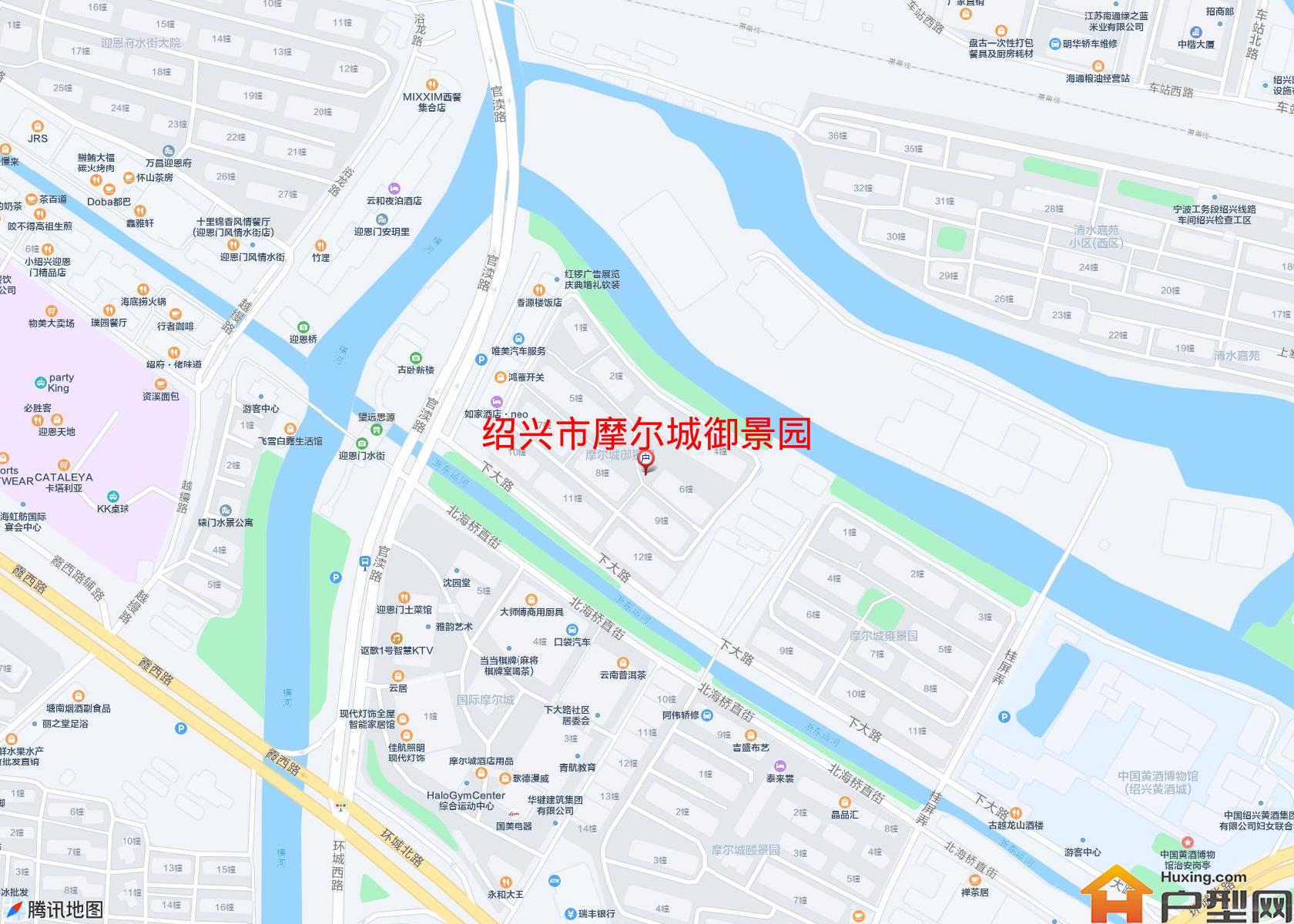 摩尔城御景园小区 - 户型网