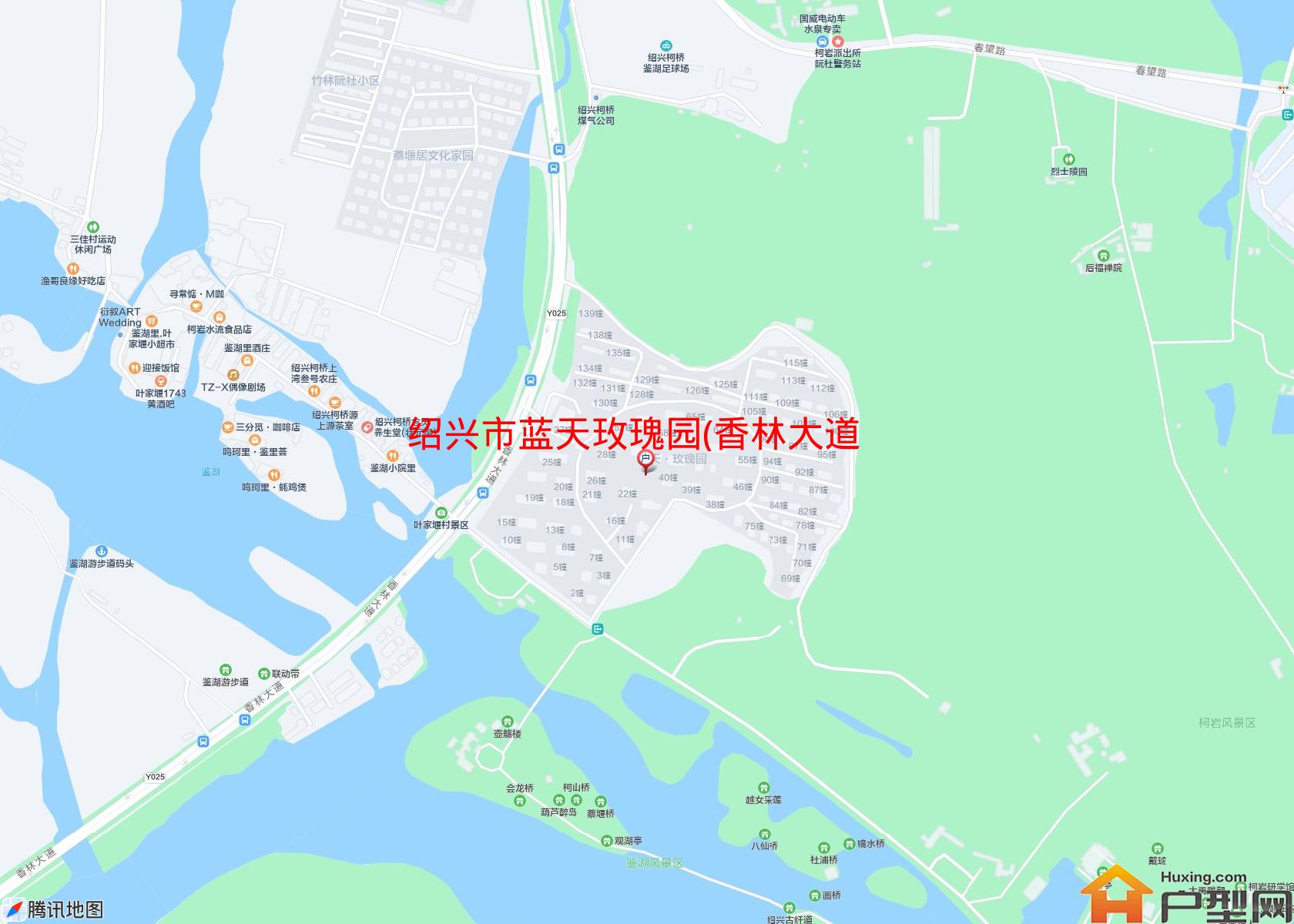 蓝天玫瑰园(香林大道)小区 - 户型网
