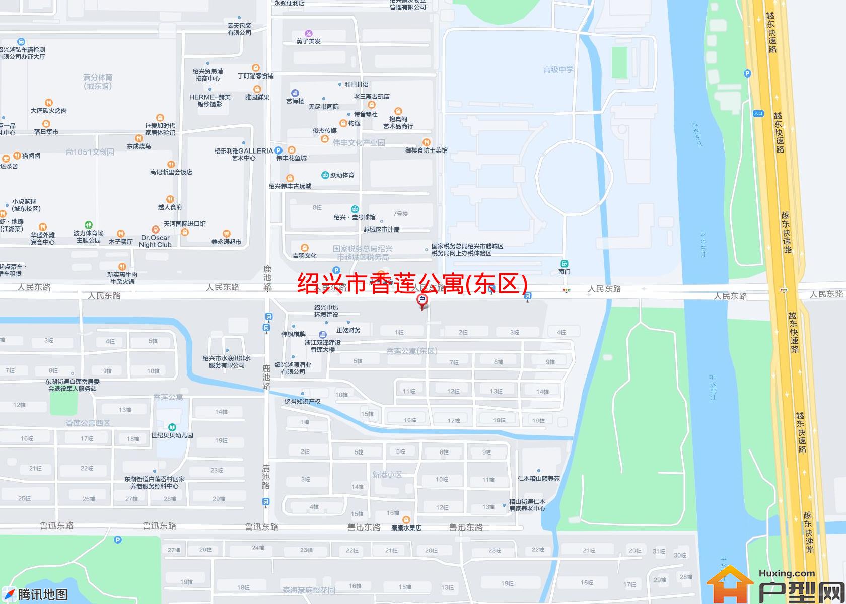 香莲公寓(东区)小区 - 户型网
