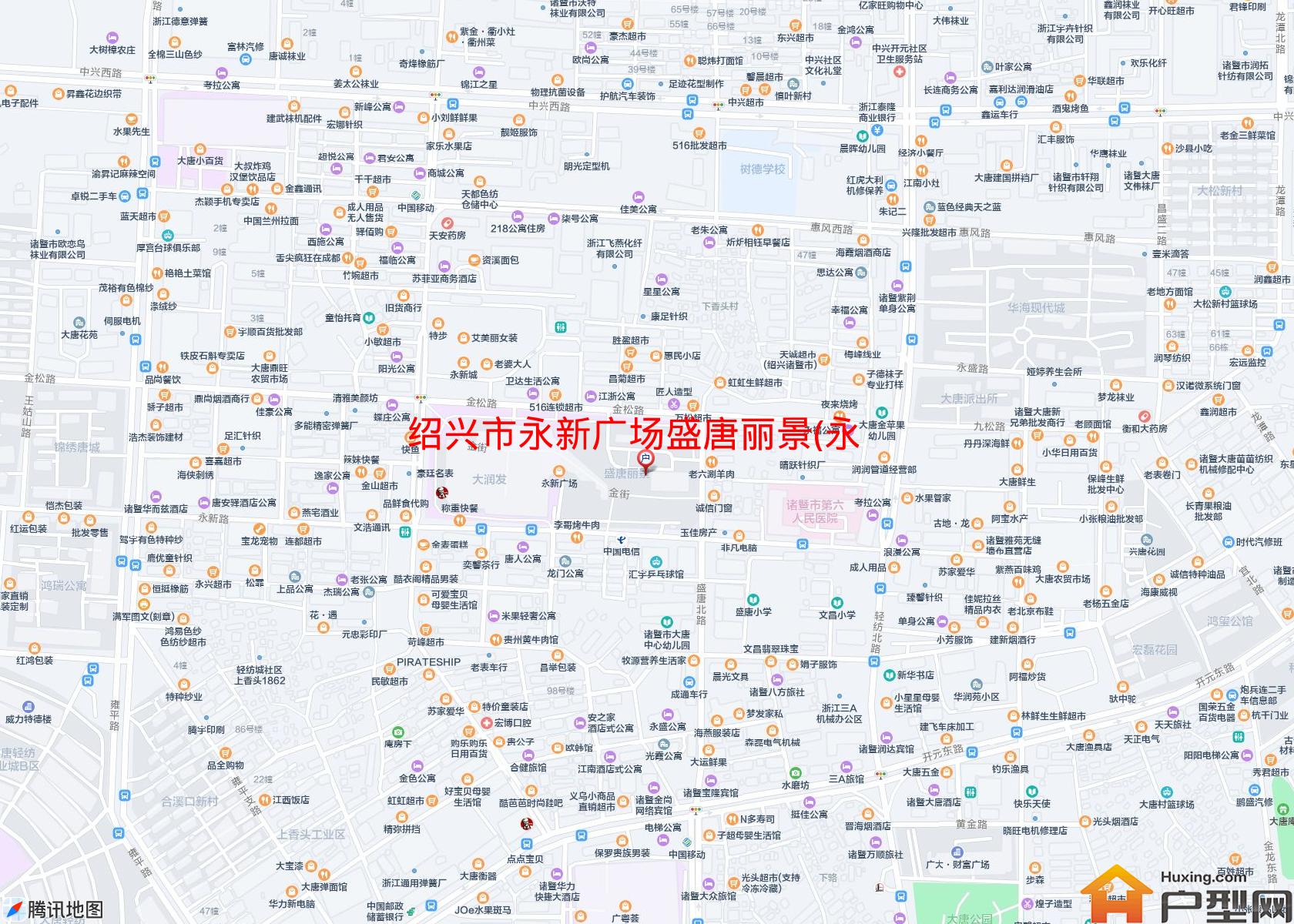 永新广场盛唐丽景(永新路)小区 - 户型网