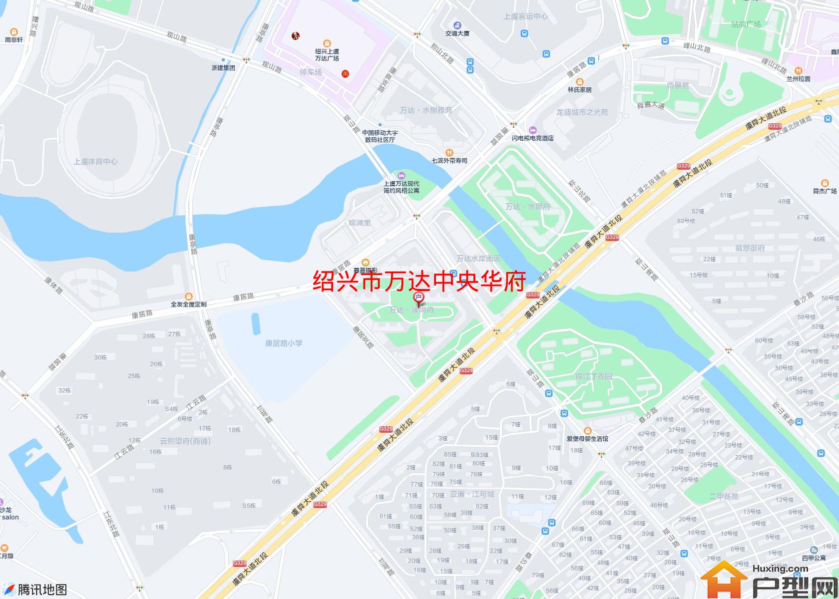 万达中央华府小区 - 户型网