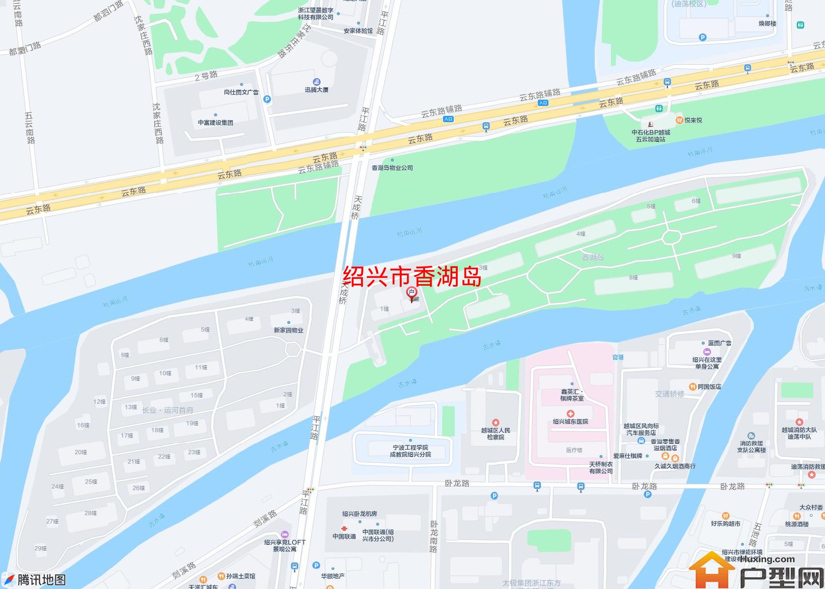 香湖岛小区 - 户型网