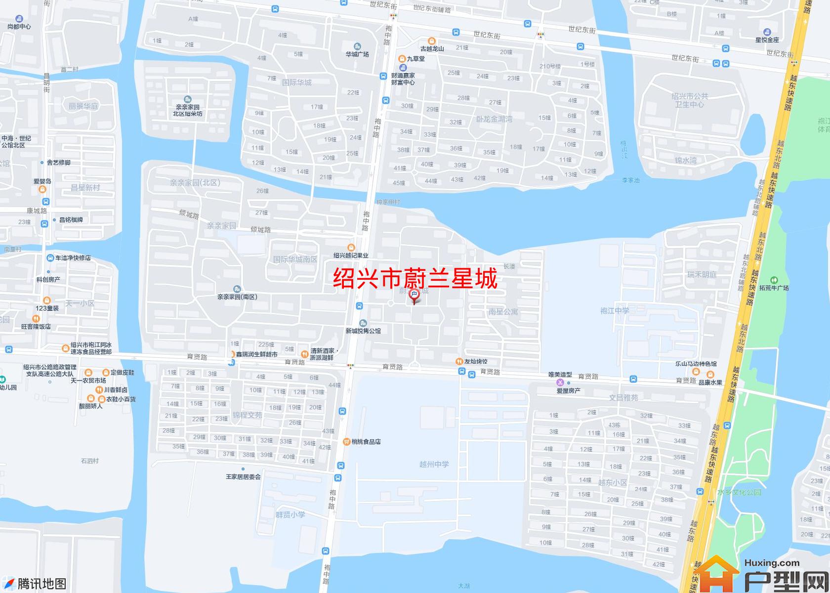 蔚兰星城小区 - 户型网