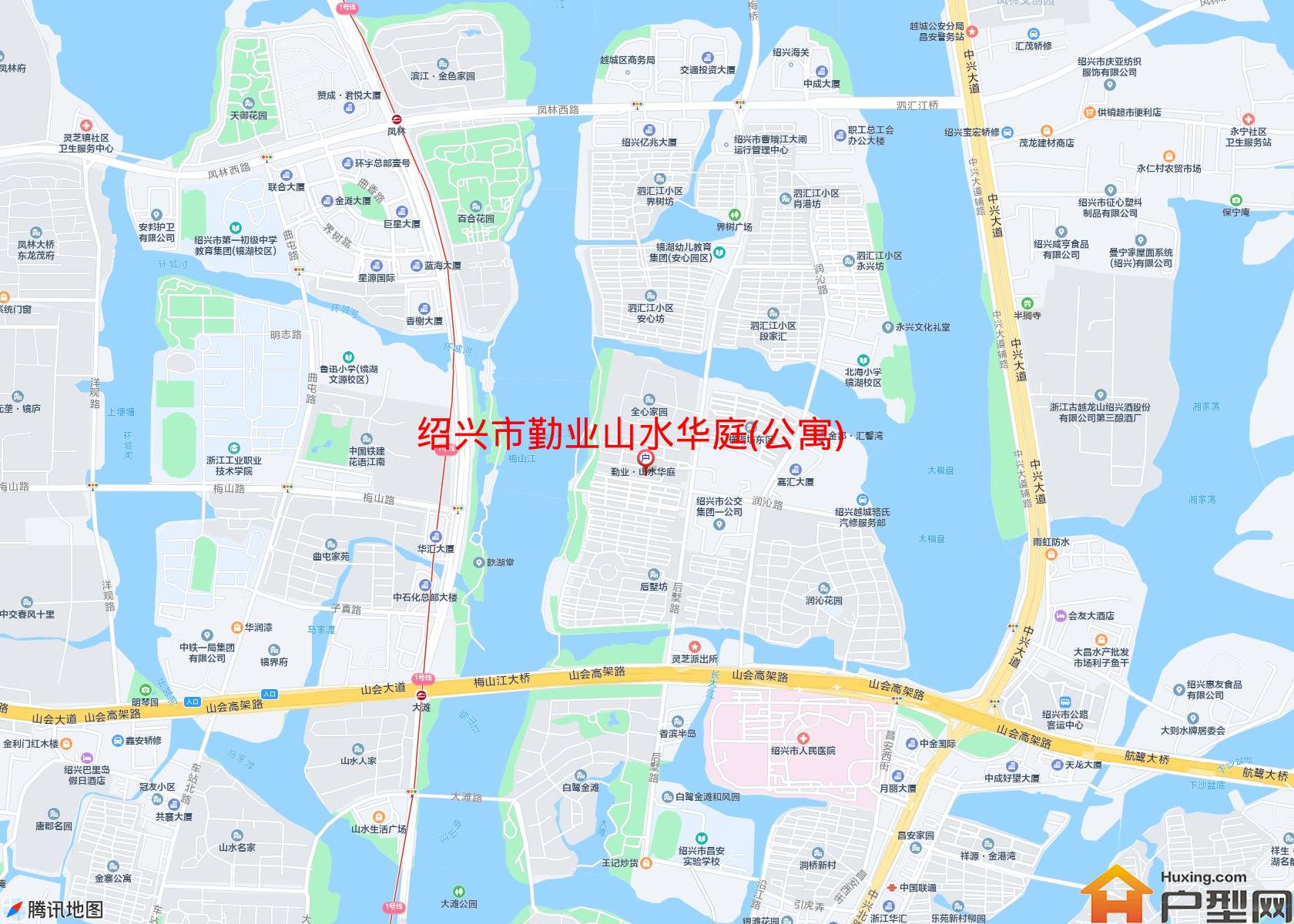 勤业山水华庭(公寓)小区 - 户型网