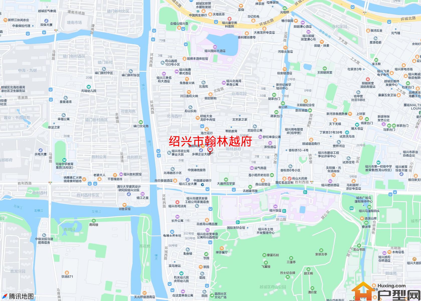 翰林越府小区 - 户型网