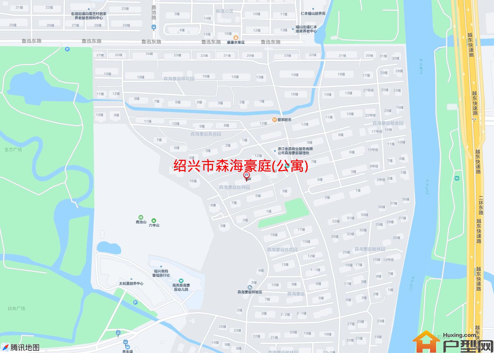 森海豪庭(公寓)小区 - 户型网