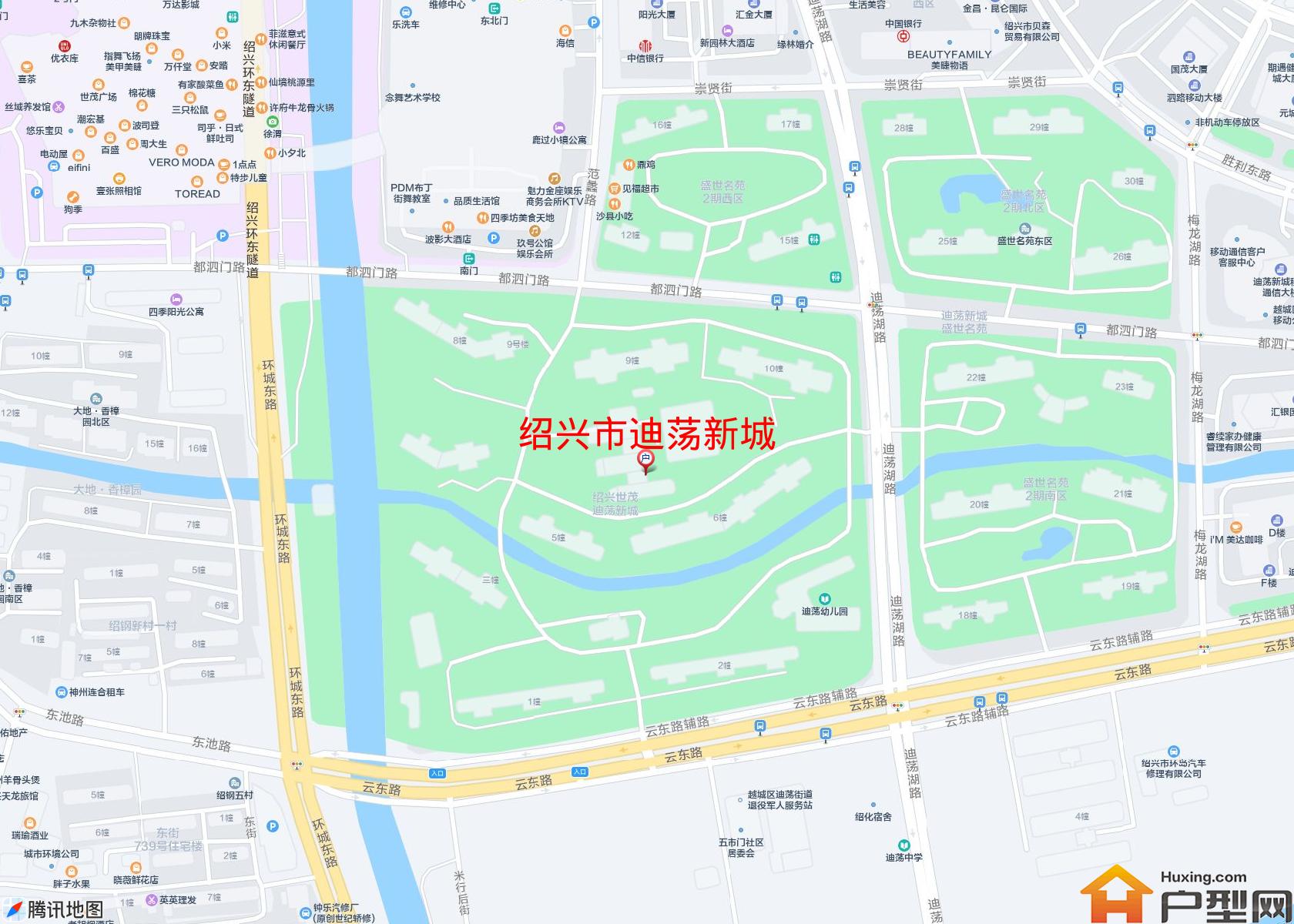 迪荡新城小区 - 户型网 迪荡新城小区 - 户型网