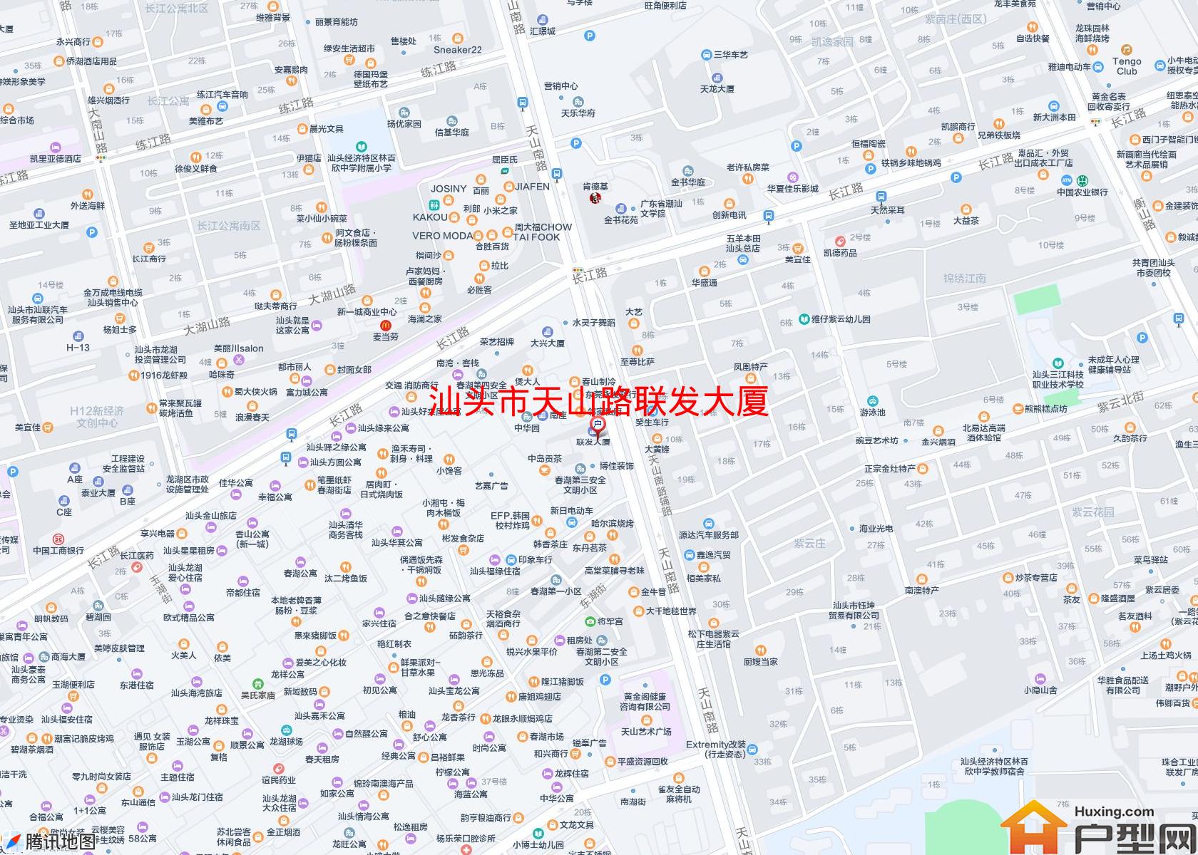 天山路联发大厦小区 - 户型网
