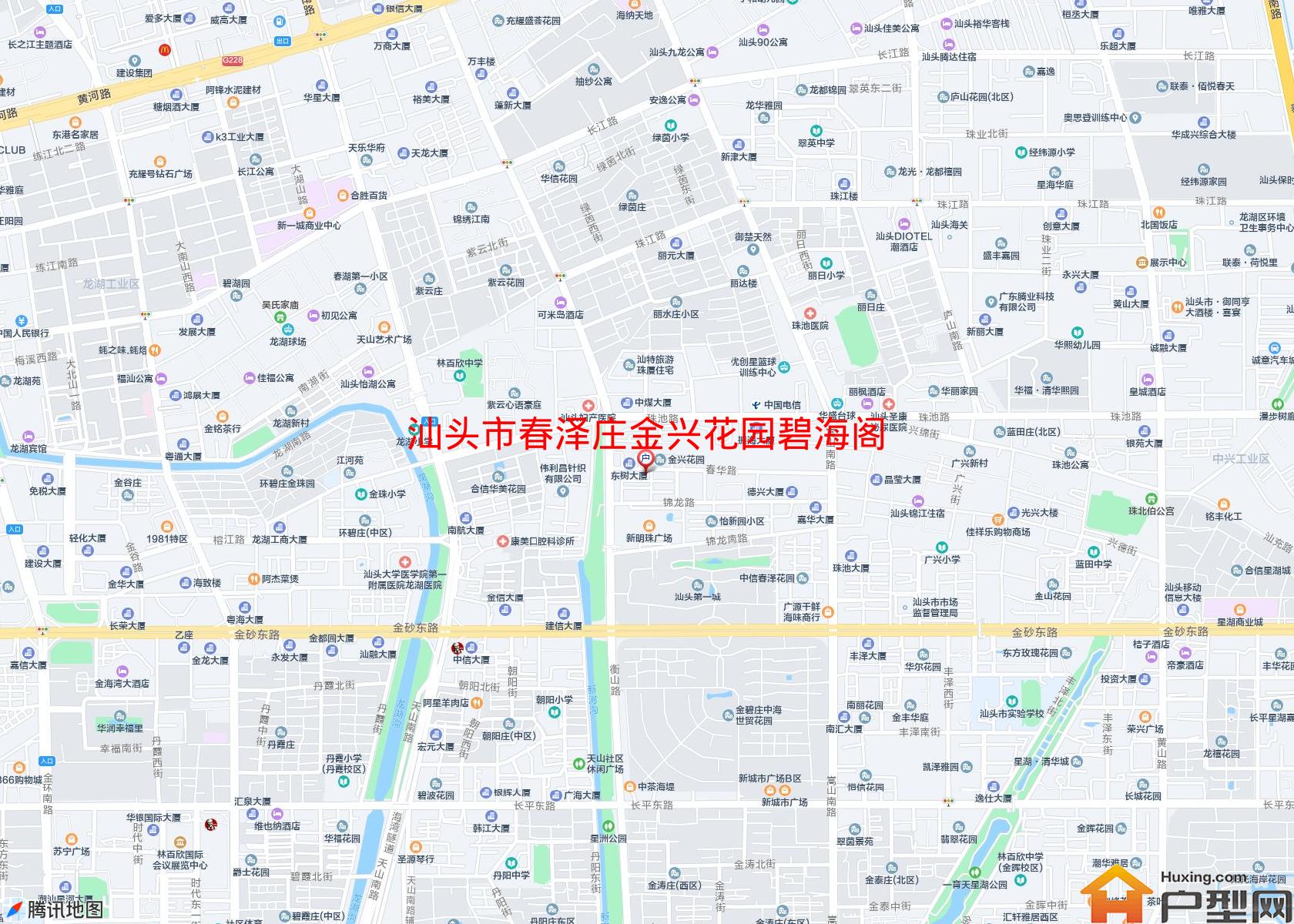 春泽庄金兴花园碧海阁小区 - 户型网