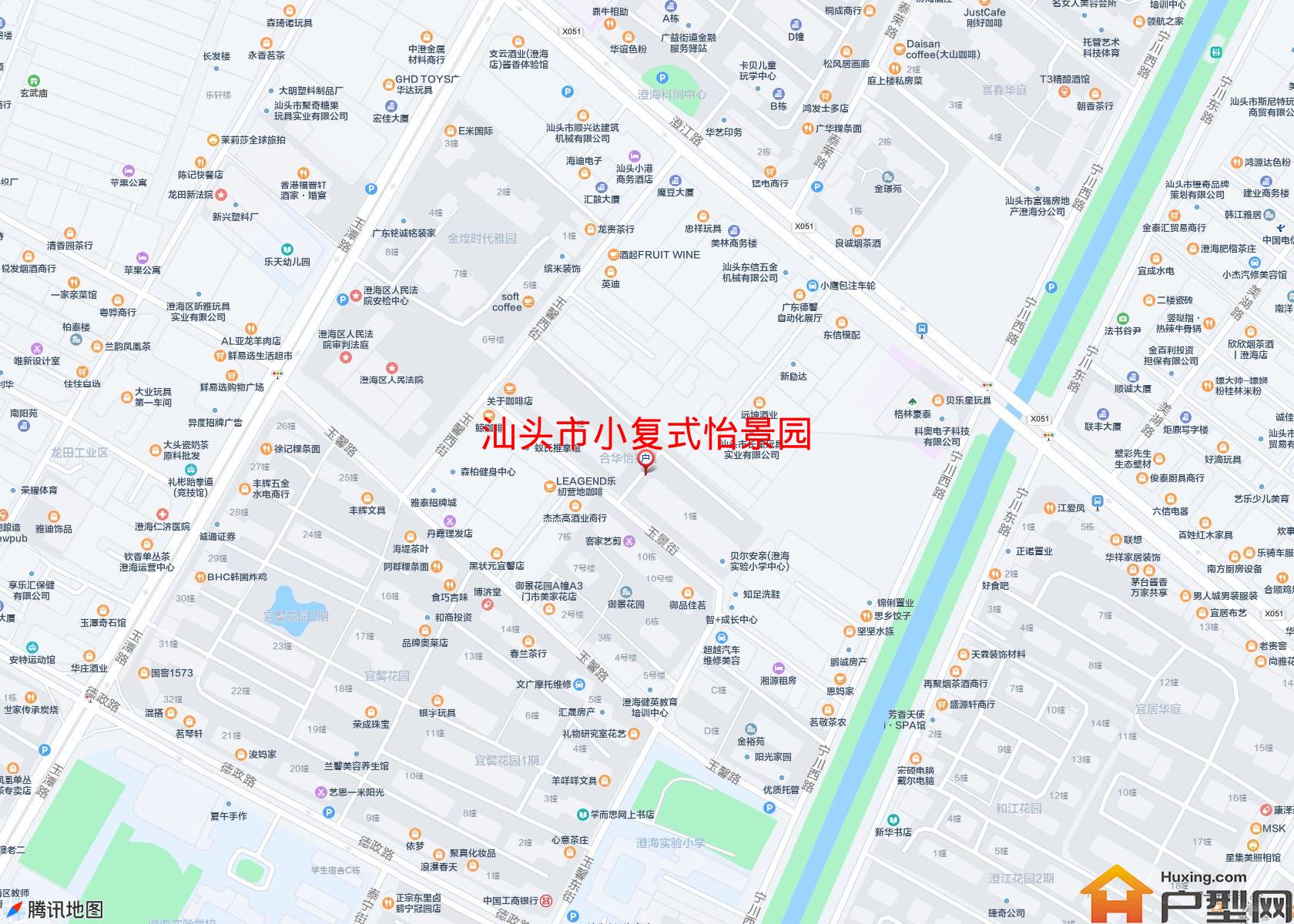 小复式怡景园小区 - 户型网