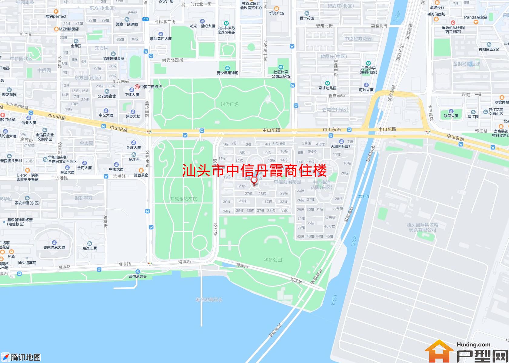 中信丹霞商住楼小区 - 户型网