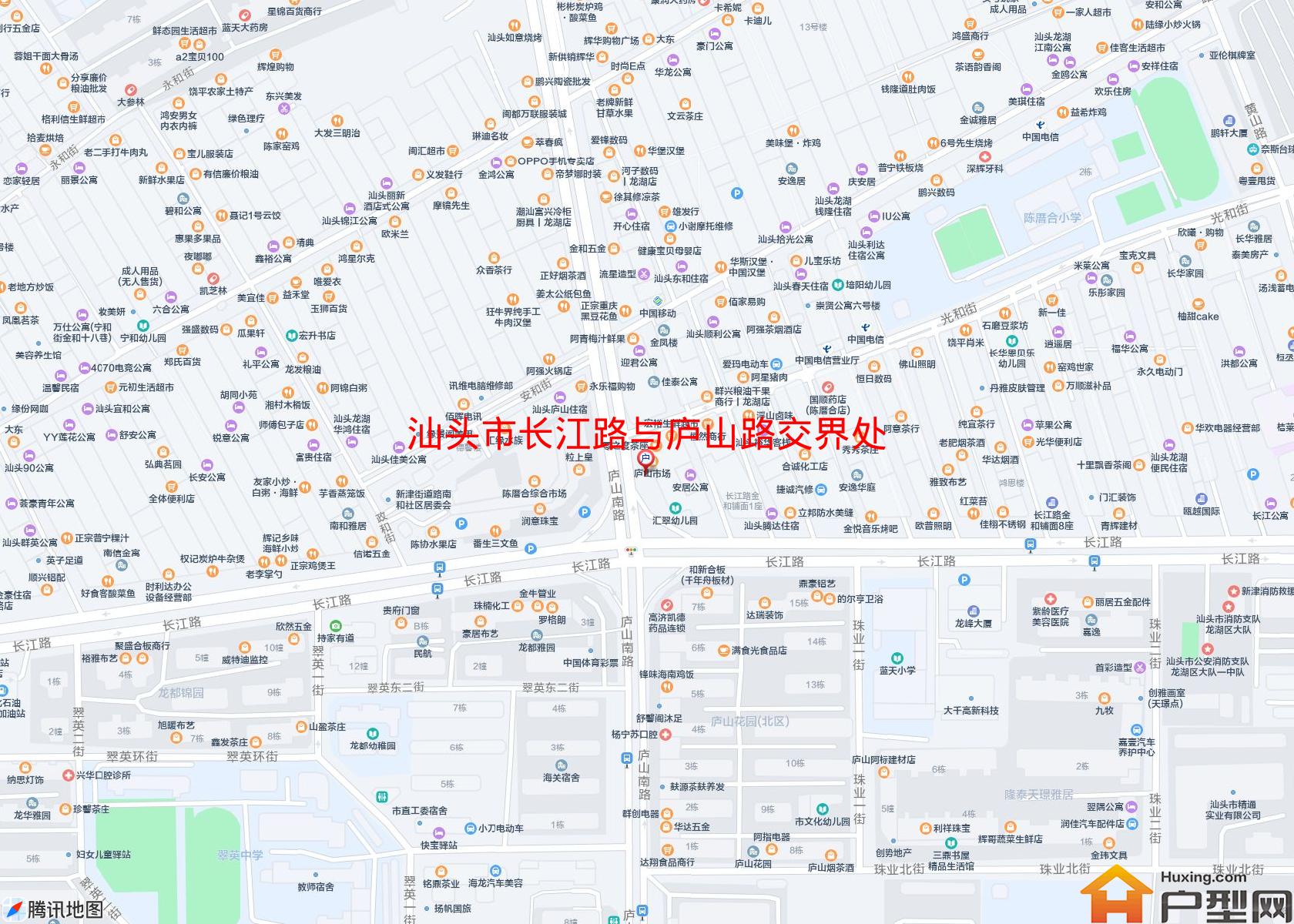 长江路与庐山路交界处小区 - 户型网