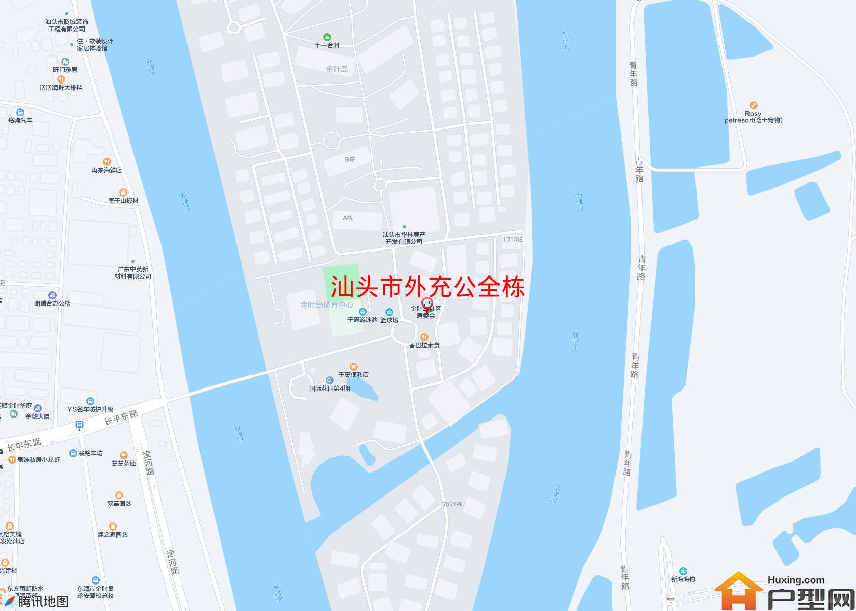 外充公全栋小区 - 户型网