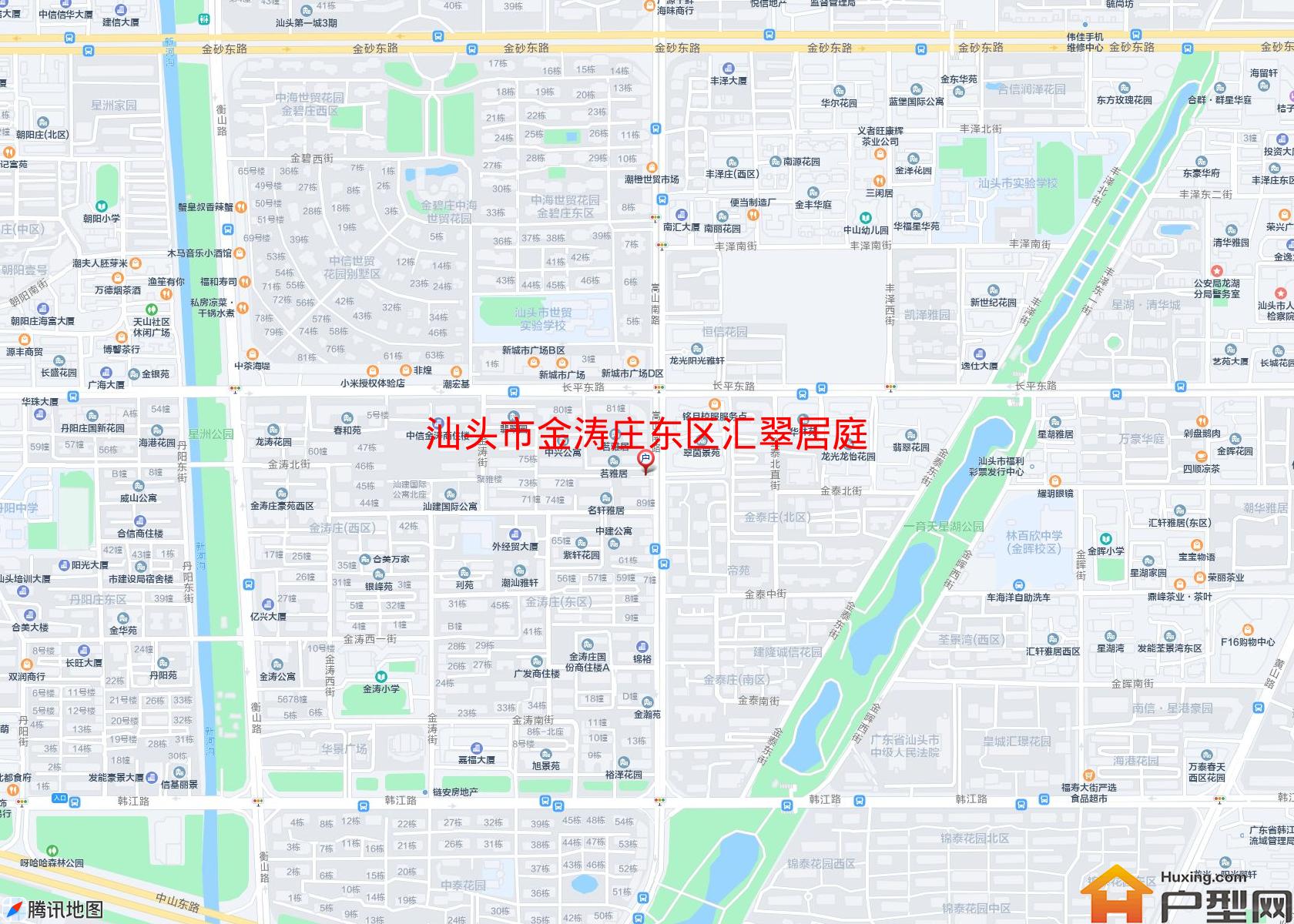 金涛庄东区汇翠居庭小区 - 户型网