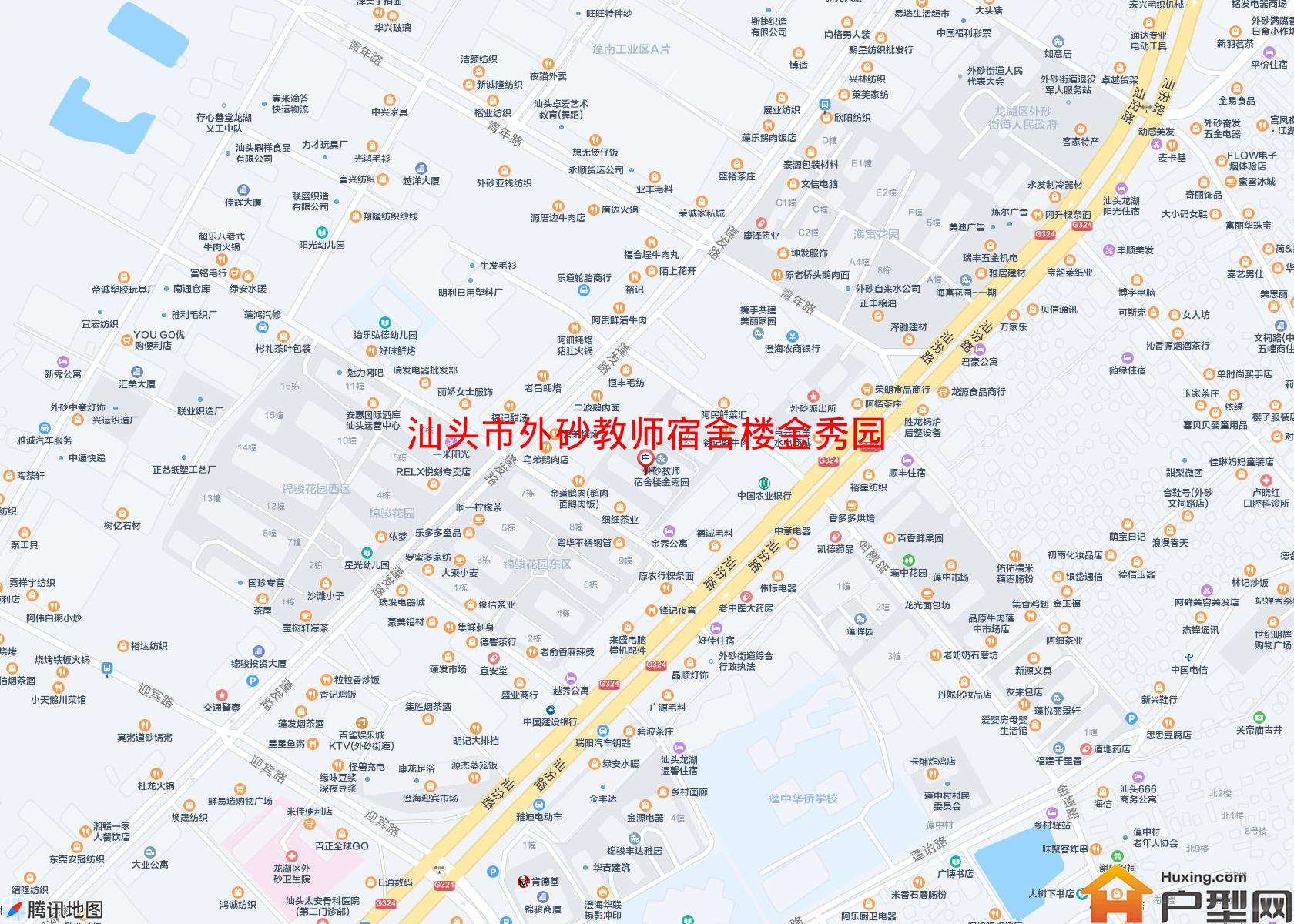 外砂教师宿舍楼金秀园小区 - 户型网
